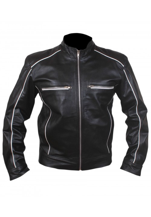 Men's White Piping Jacket